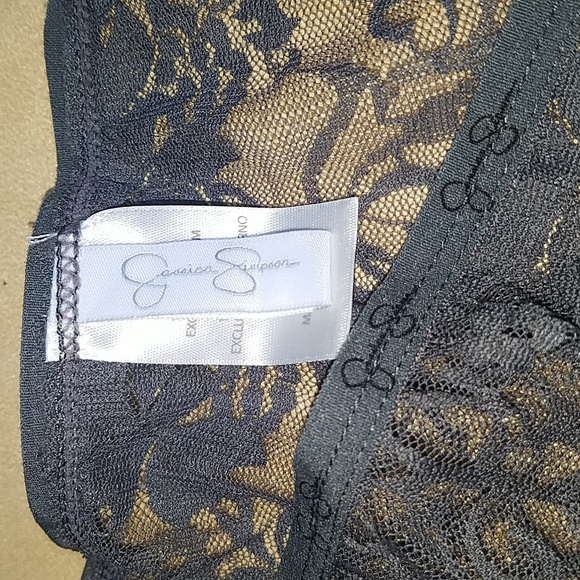 Jessica Simpson grey lace panties, size large. - Picture 4 of 5